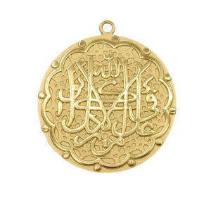 Pendant Roundel Gold Plated